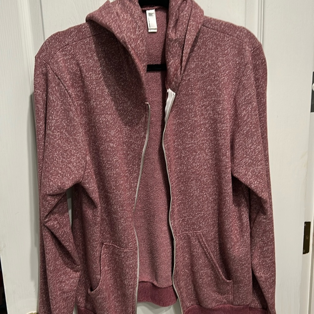 American Apparel Zip Up Hoodie